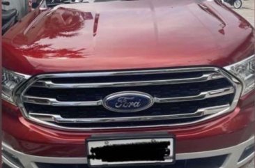 Selling Red Ford Everest 2020 in Quezon