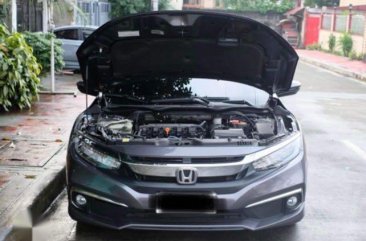 Silver Honda Civic 2019 for sale in Quezon 