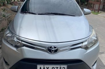 Silver Toyota Vios 2014 for sale in Las Pinas