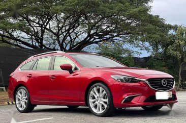 Red Mazda 6 2017 for sale in Parañaque