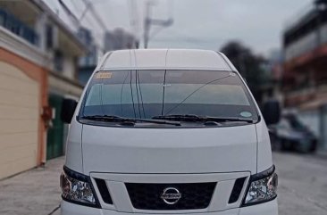 Selling White Nissan NV350 Urvan 2015 in Quezon