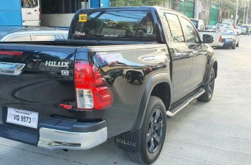 Black Toyota Hilux 2017 for sale in Quezon