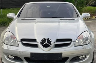 Selling Silver Mercede Benz SLK 350 2006 in Las Piñas