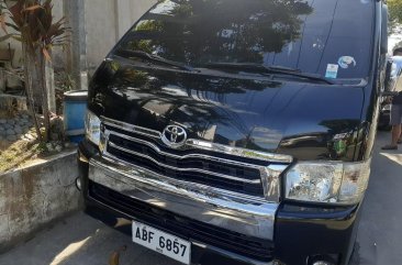 Black Toyota Hiace Super Grandia 2015 for sale in Marikina 