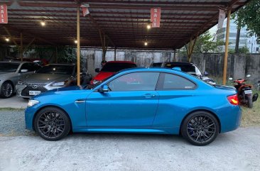 Blue BMW M2 2019 for sale in Mandaluyong 