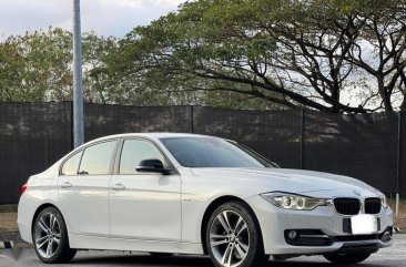 White BMW 320D 2015 for sale in Las Pinas