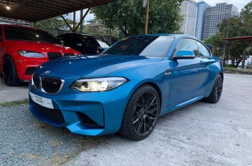 Blue BMW M2 2019 for sale in Mandaluyong 