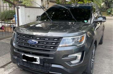 Silver Ford Explorer 2016 for sale in San Juan