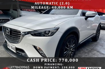 Selling White Mazda CX-3 2017 in Las Piñas