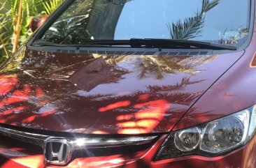 Selling Red Honda Civic 2007 in Narvacan