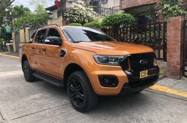 Orange Ford Ranger 2022 for sale in Las Pinas