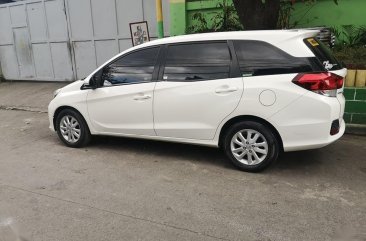 Pearl White Honda Mobilio 2016 for sale in Antipolo