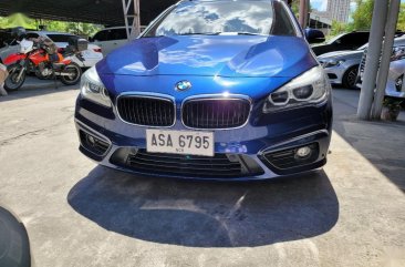 Blue BMW 218I 2015 for sale in Pasig 