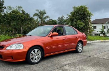 Orange Honda Civic 2000 for sale in Muntinlupa 