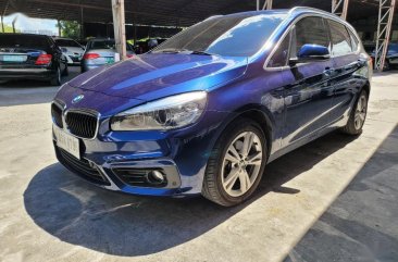 Blue BMW 218I 2015 for sale in Pasig 