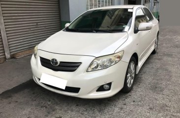 Pearl White Toyota Corolla Altis 2009 for sale in Pasig