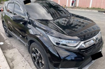 Selling Black Honda CR-V 2019 in Caloocan