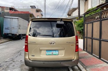 Golden Hyundai Starex 2009 for sale in Quezon