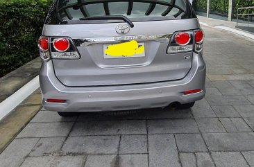 Selling Silver Toyota Fortuner 2015 in Pateros