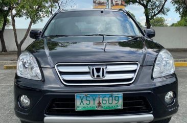 Black Honda CR-V 2005 for sale in Las Piñas