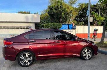 Red Honda City 2014 for sale in Quezon 
