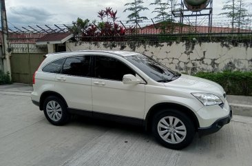 Selling Pearl White Honda CR-V 2009 in Quezon