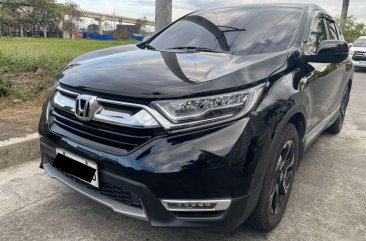 Selling Black Honda CR-V 2019 in Caloocan