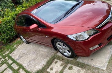 Selling Red Honda Civic 2007 in Narvacan