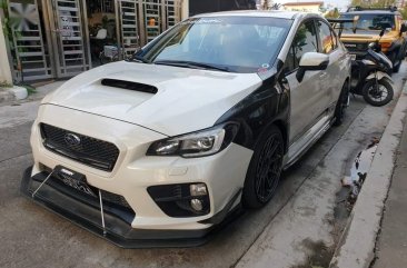 Pearl White Subaru WRX 2016 for sale in Imus