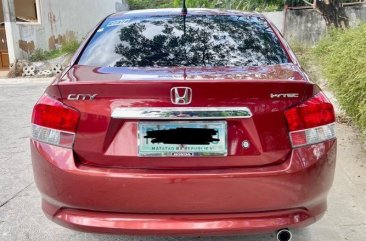 Red Honda City 2010 for sale in San Fernando