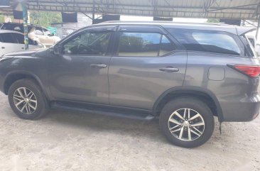 Grey Toyota Fortuner 2018 for sale in Capas