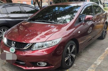 Selling Red Honda Civic 2015 in Quezon