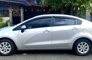 Silver Kia Rio 2016 for sale in Quezon 