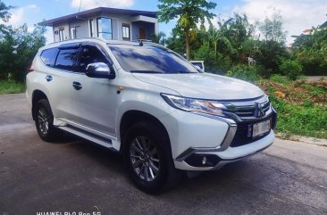 Pearl White Mitsubishi Montero Sports 2019 for sale in Quezon 