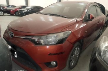 Orange Toyota Vios 2017 for sale in Quezon 