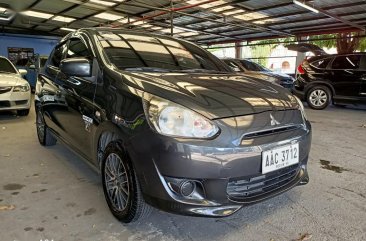 Black Mitsubishi Mirage 2015 for sale in Las Piñas