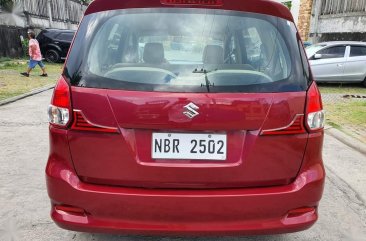 Red Suzuki Ertiga 2018 for sale in Manual