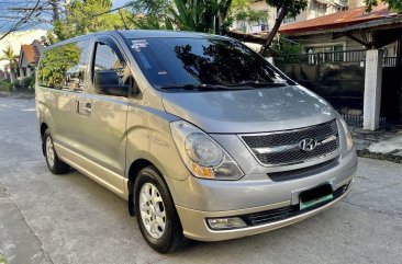 Silver Hyundai Starex 2012 for sale in Las Piñas