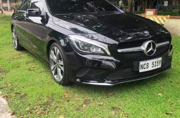 Black Mercedes-Benz 180 2017 for sale in Angeles