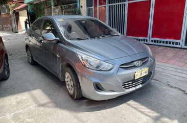 Silver Hyundai Accent 2018 for sale in Automatic