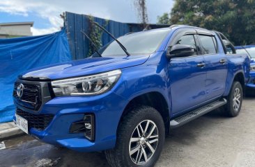 Selling Blue Toyota Hilux 2019 in Quezon City