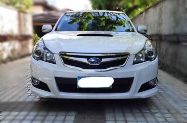 Pearl White Subaru Legacy 2010 for sale in Automatic