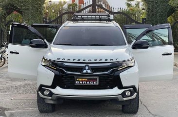 Pearl White Mitsubishi Montero sport 2018 for sale in Quezon City
