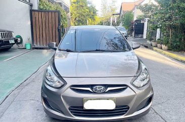Silver Hyundai Accent 2011 for sale in Automatic