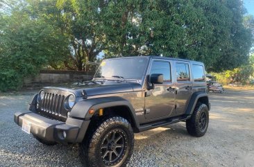 Black Jeep Wrangler 2016 for sale in Quezon 