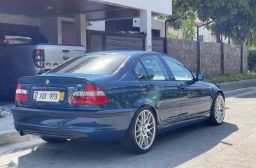 Blue BMW 318I 2002 for sale in Las Pinas