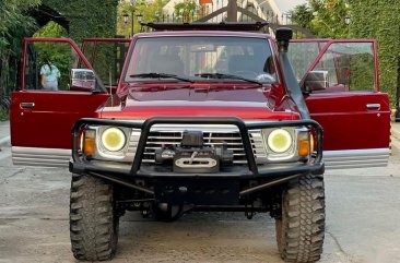 Red Nissan Patrol 1996 for sale in Quezon 