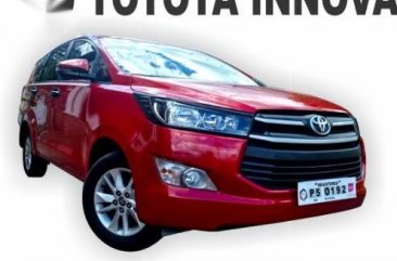 Selling Red Toyota Innova 2020 in Marikina