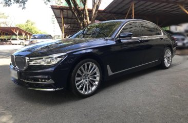 Black BMW 740Li 2017 for sale in Automatic
