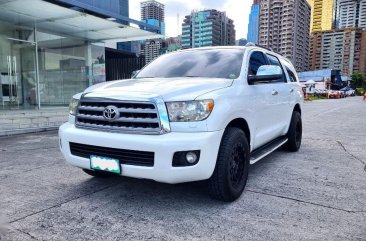 White Toyota Sequoia 2010 for sale in Pasig